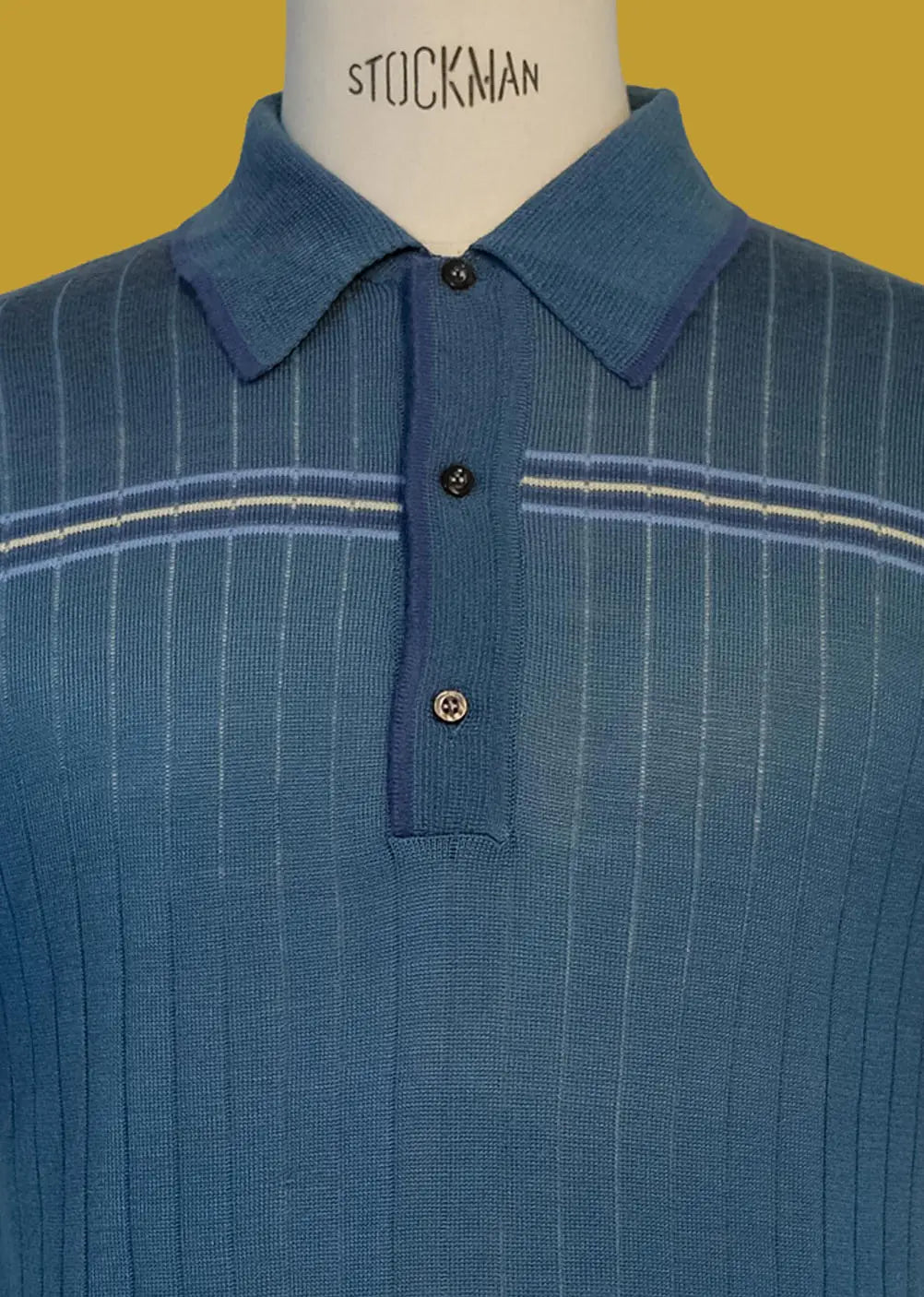 Italian knitted polo