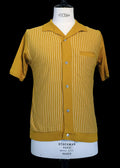 Knit shirt moutarde Dorian